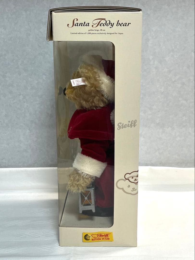 希少 Steiff Santa Teddy Bear 限定品 2004