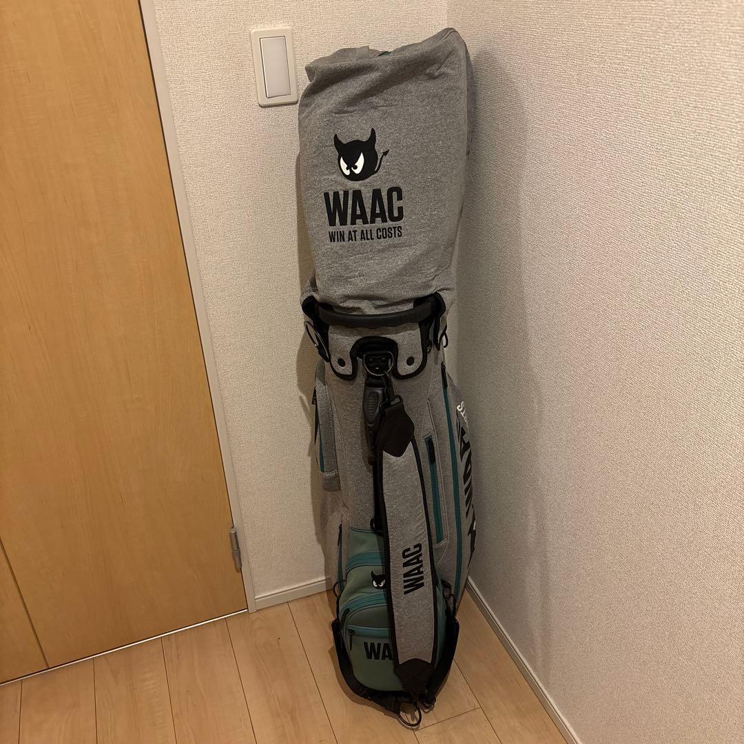 WAAC グレー キャディバッグ
