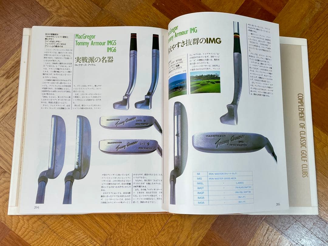 名器の系譜 クラシックゴルフ大観 Classic Golf Clubs