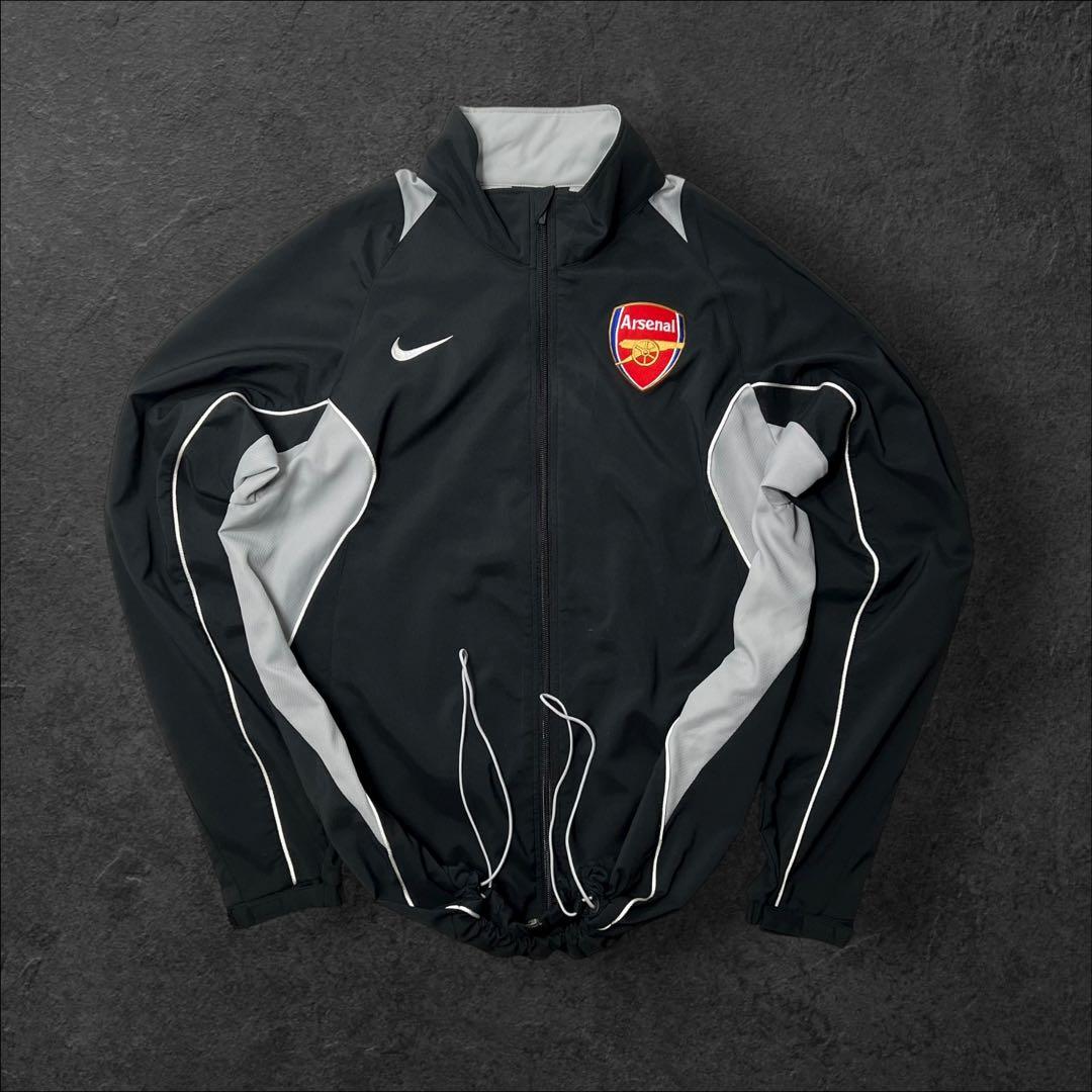 ウェア 00s nike arsenal nylon track jacket XL