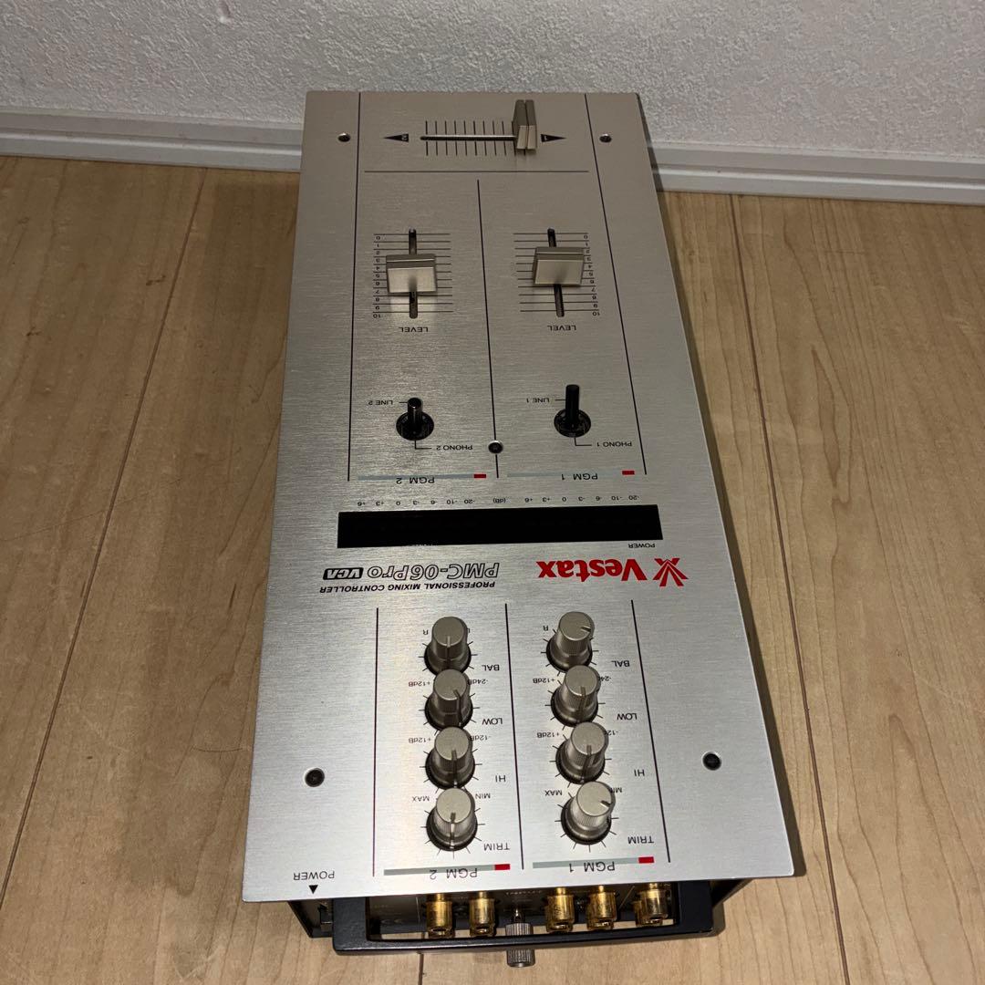 Vestax ベスタクス PMC-06Pro VCA DJ ミキサー 付属品付き