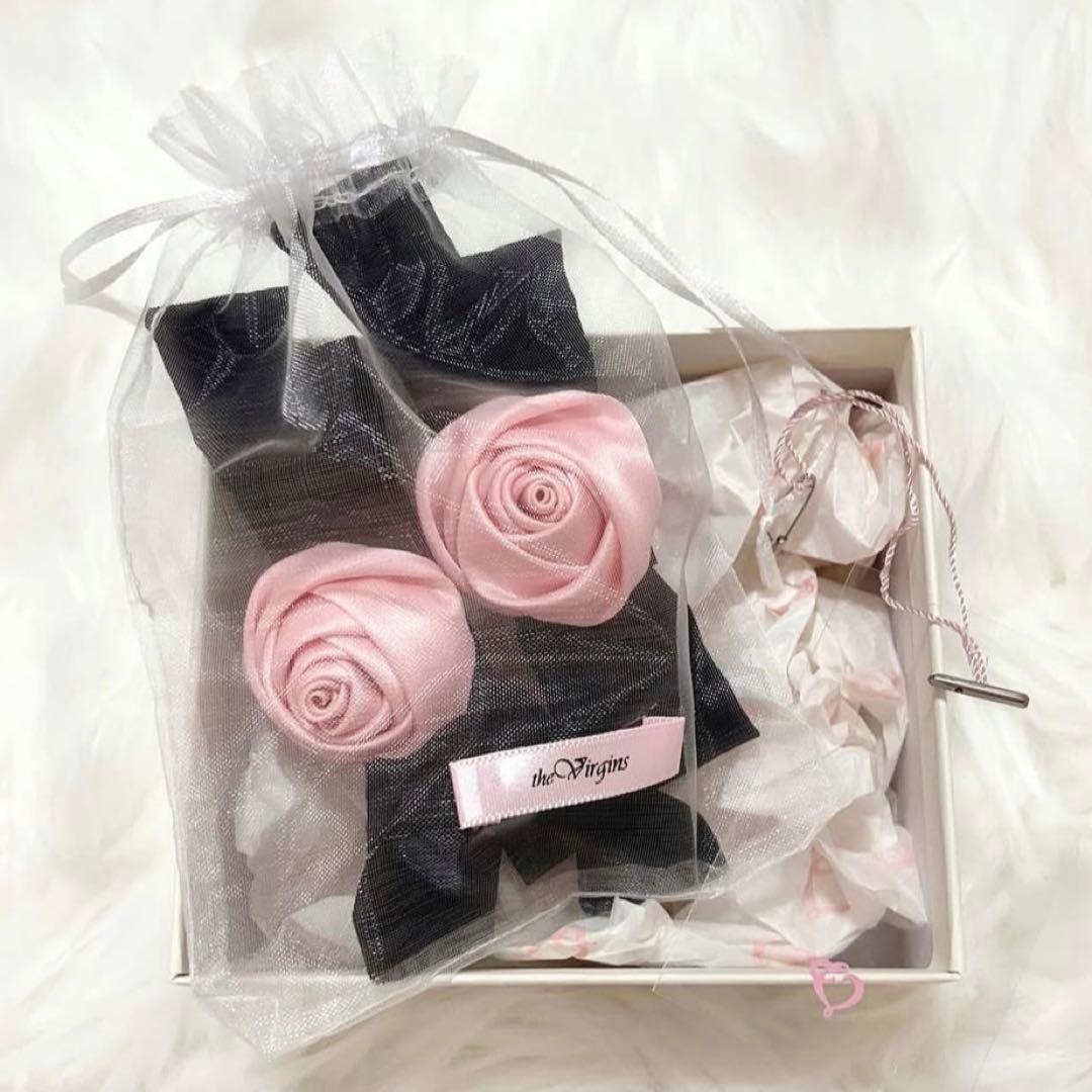 ne5 25日まで取り置き the virgins バレッタ ローズ