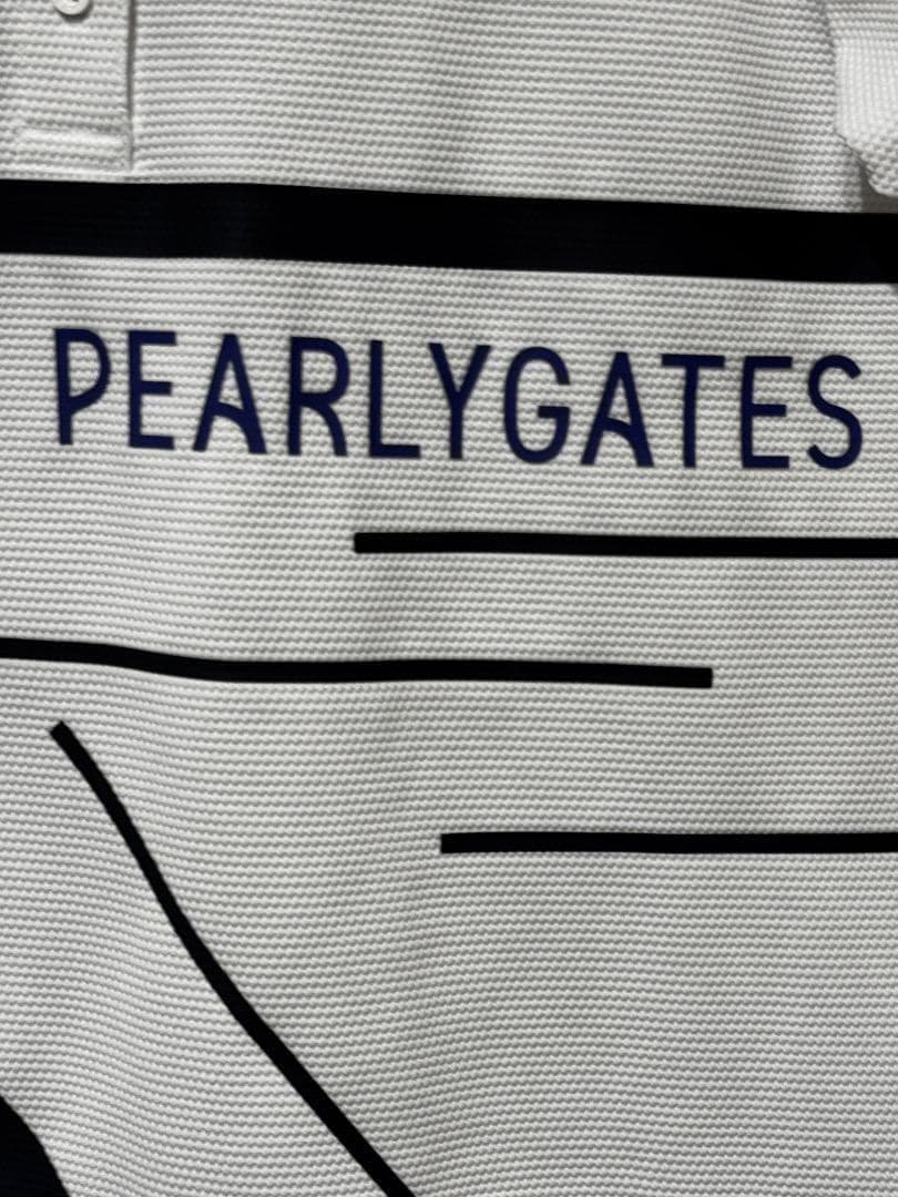 パーリーゲイツ レディース 半袖 ポロシャツ マルチロゴ柄 サイズ0 新品