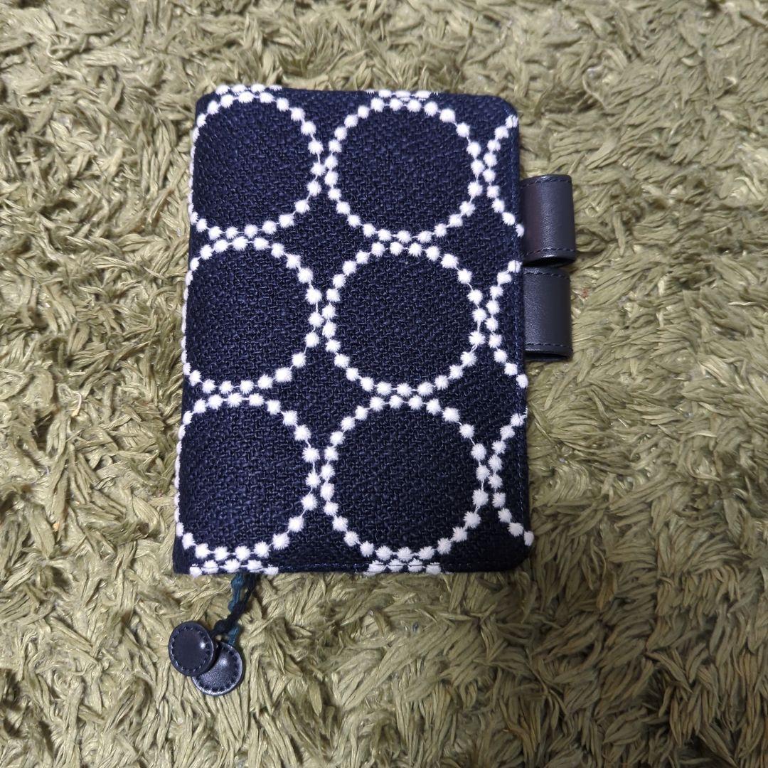 ほぼ日手帳カバーオリジナルミナペルホネン　タンバリン　カバーオンカバー