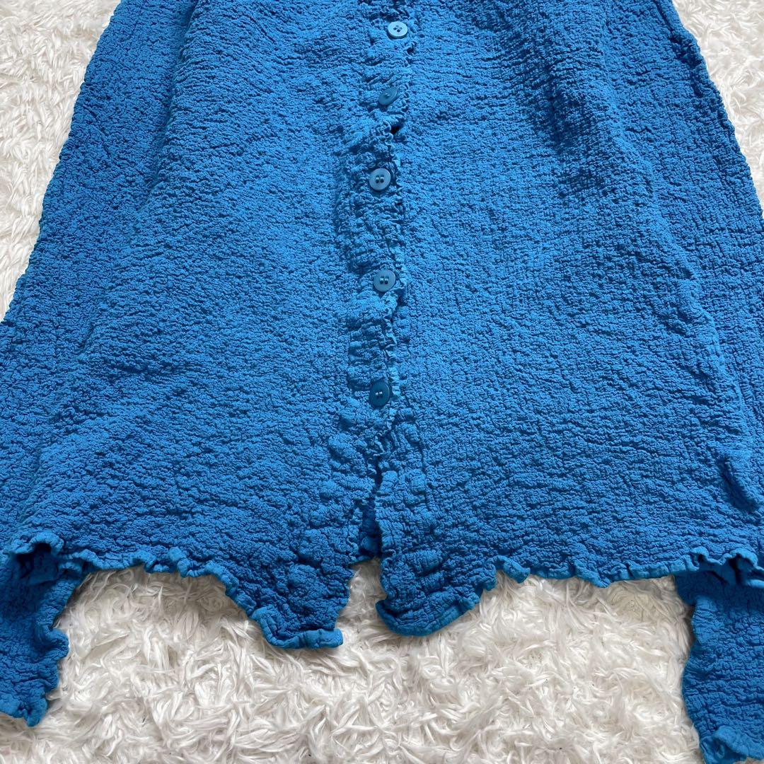 美品✨ me by ISSEY MIYAKE カーディガン 洗える シワ加工