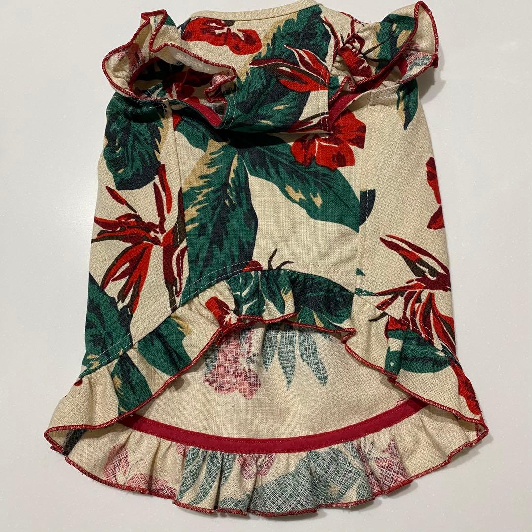 アトリエgg シュシュドママンハイビスカス　ワンピース　サイズ19h