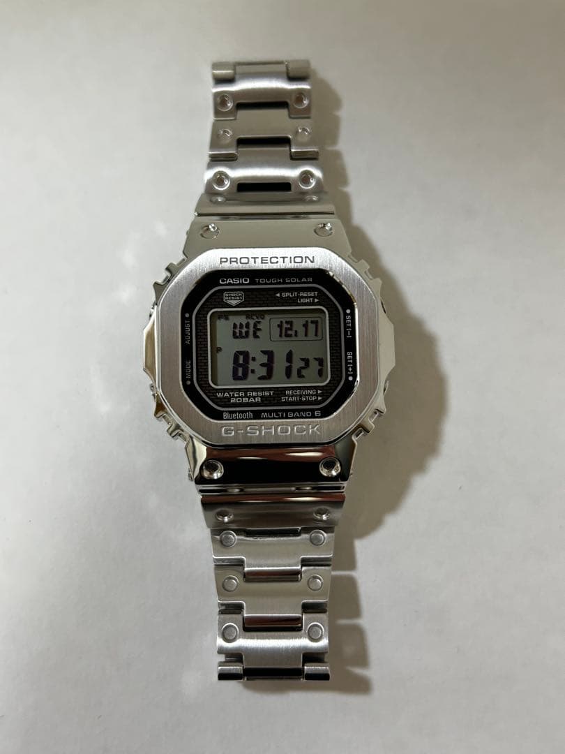 【極美品】G-SHOCK GMW-B5000D-1JF フルメタル シルバー
