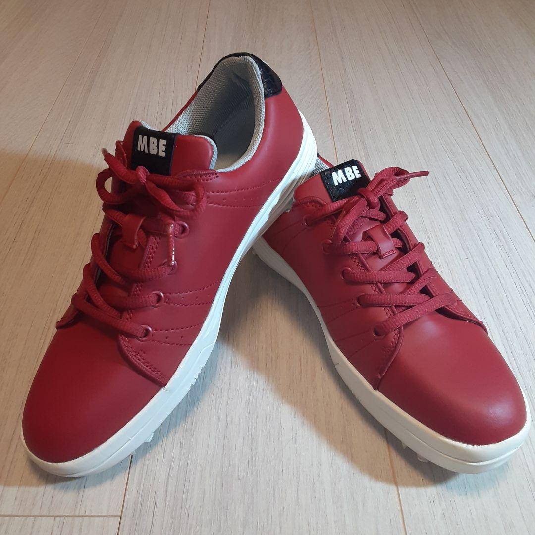 マスターバニーエディション　レディース　ゴルフシューズ　レッド　23.5cm