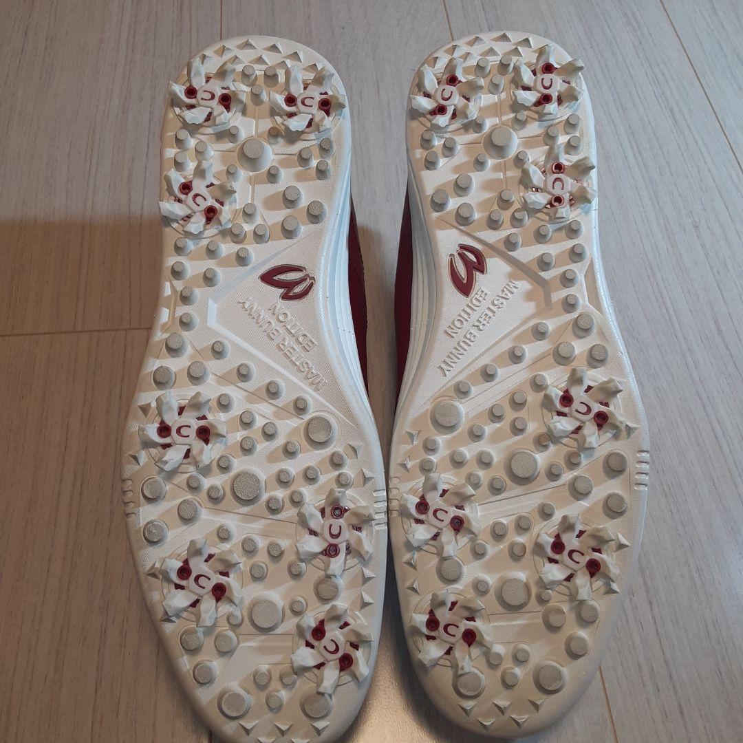 マスターバニーエディション　レディース　ゴルフシューズ　レッド　23.5cm