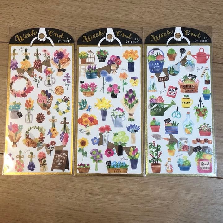 ★新品★ウィークエンドステッカー  5種セット  その他