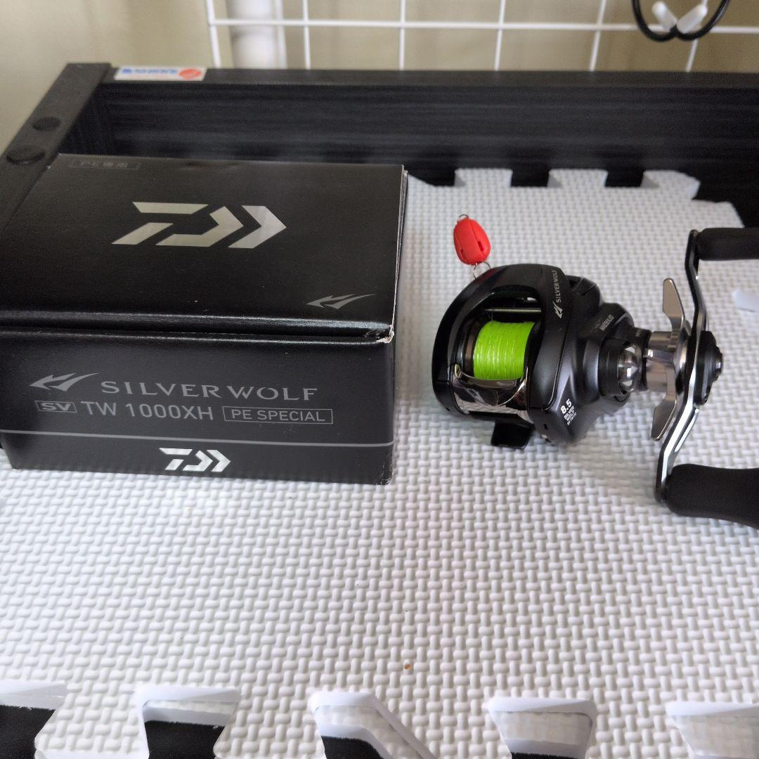 リール DAIWA SILVER WOLF TW1000XH PE SPECIAL