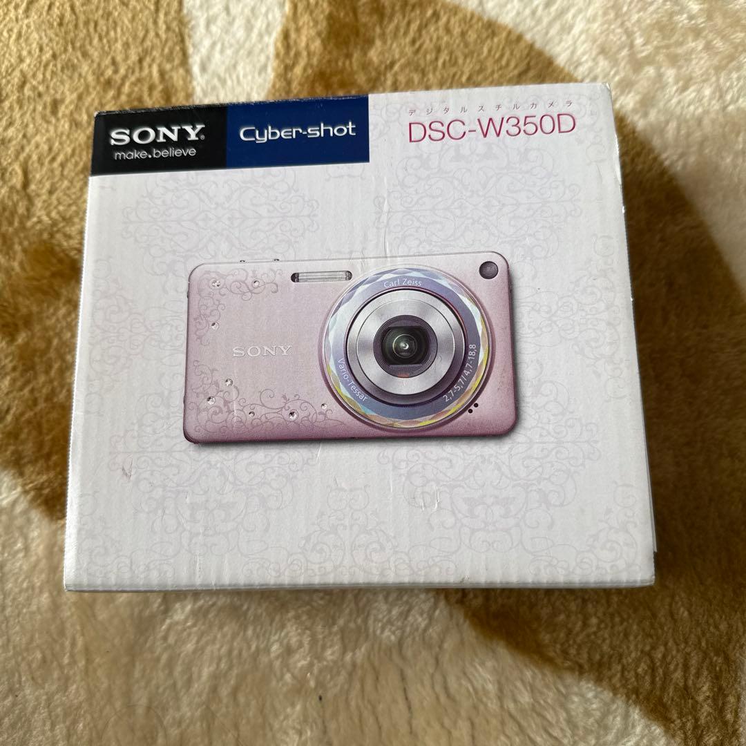【美品】SONY Cyber-shot DSC-W350D （薄ピンク）