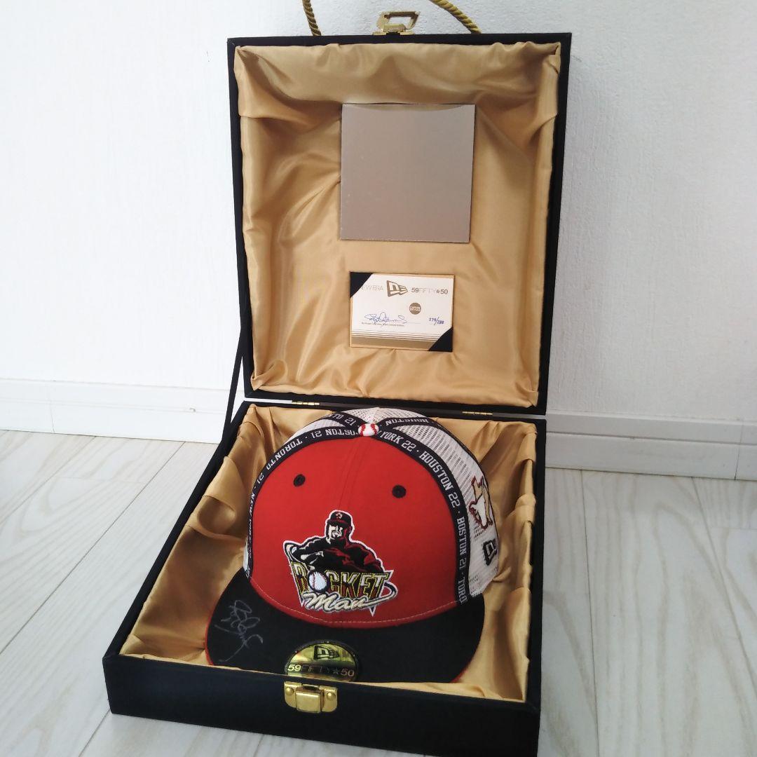 セール【激レア】NEW ERA限定 ROGER CLEMENS 直筆サインCAP