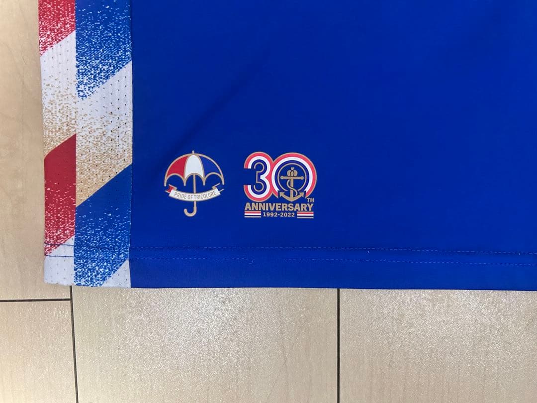 横浜F・マリノス 2022年 仲川輝人 ユニフォーム 山根陸直筆サイン入り