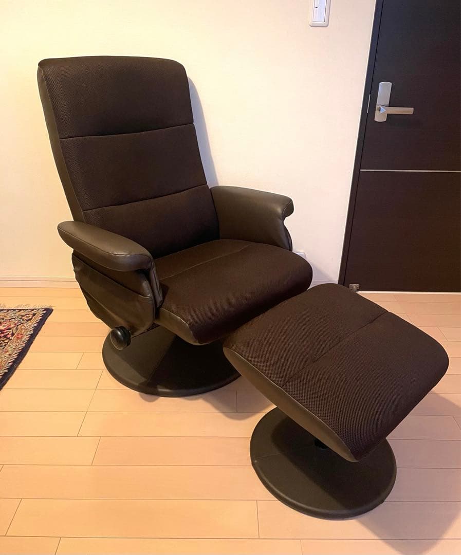 ニトリ パーソナルチェア Dメッシュ ブラウン