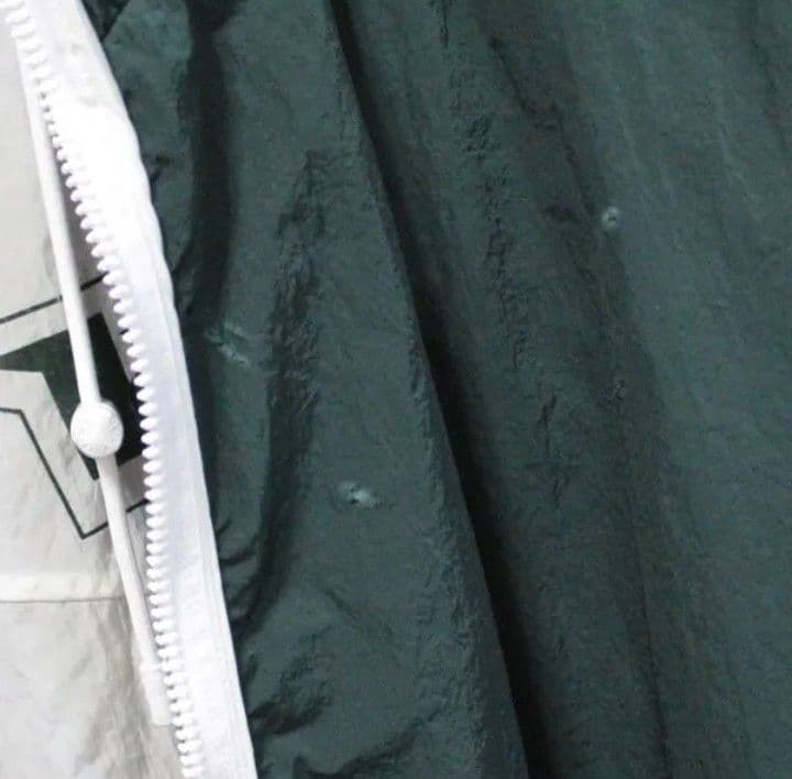 ルイヴィトン パッチワーク ベースボールジャージー ブルゾン 白×緑×黄