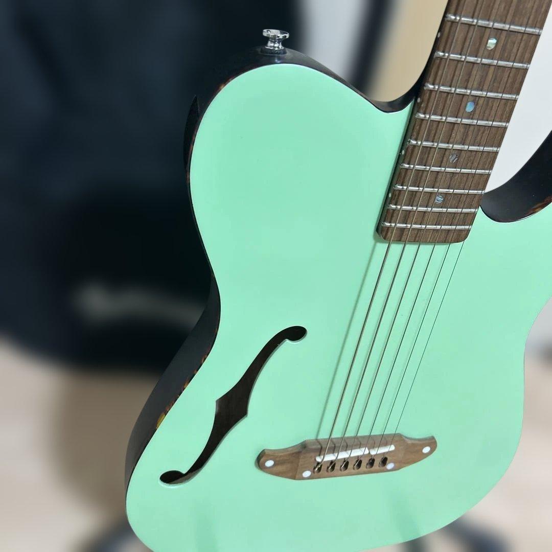 希少✨SCHECTER OL-FL Satin Surf Green ケース付