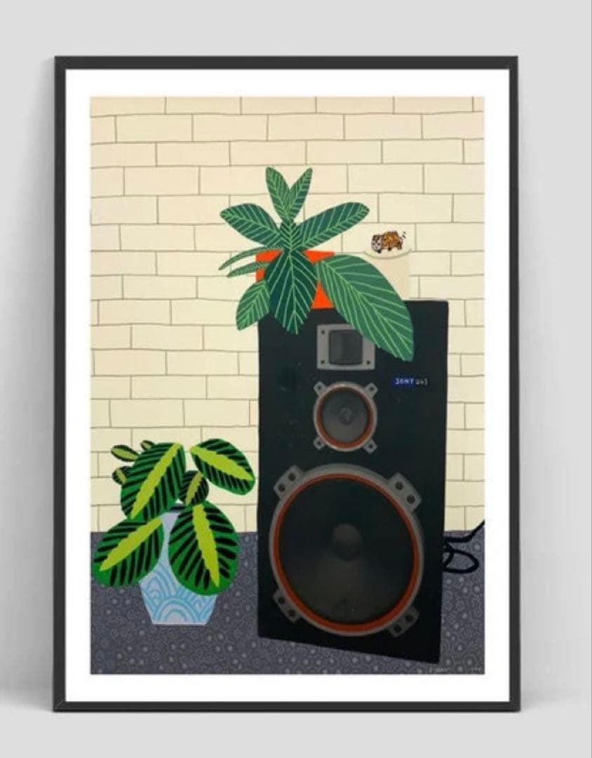 ジョナス・ウッド アートポスター A2版