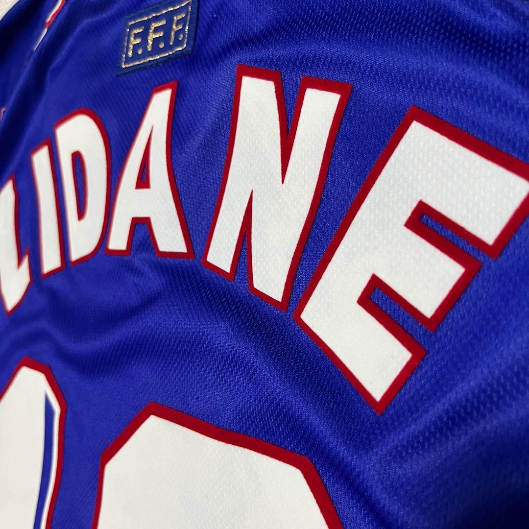 1998 フランス代表　ジダン　ホームユニフォー　BNWT