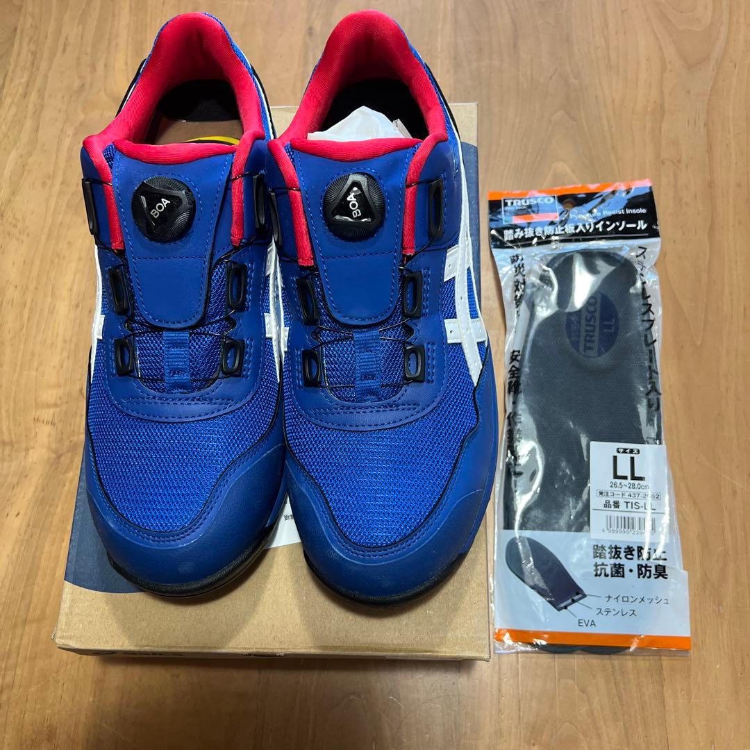 専用　アシックス安全靴　WINJOB CP209 BOA 27.0トラスコ