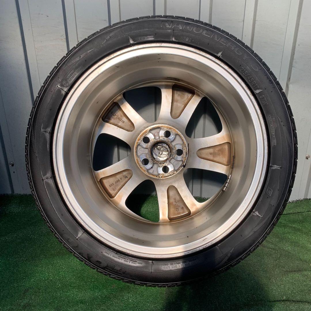 トヨタ プリウス 30 純正 17インチ ホイール/タイヤ