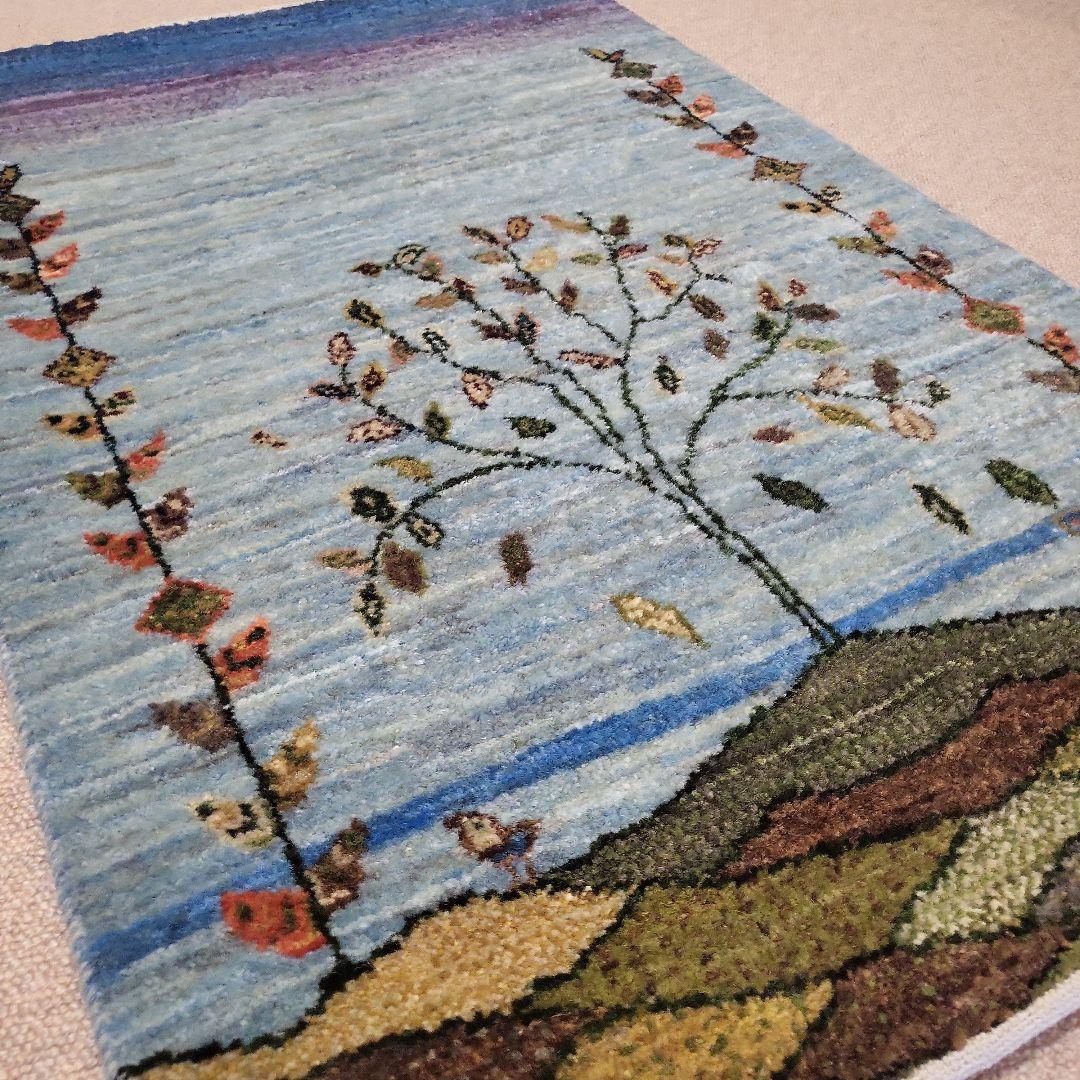 ゾランヴァリ カシュクリ ランドスケープ ギャッベ　98×63