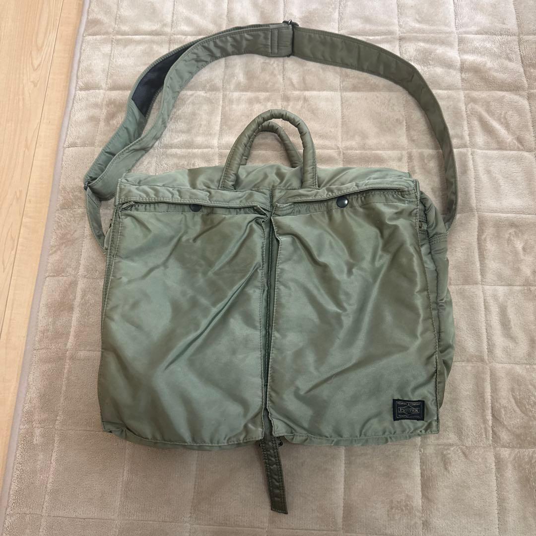 PORTER タンカー　ヘルメットバッグ　2way