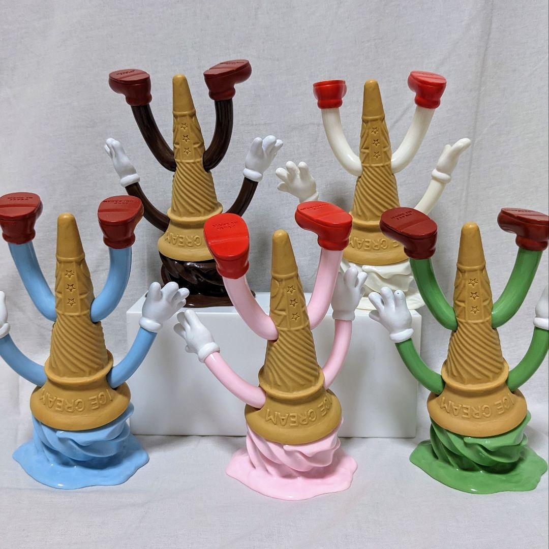 フレーバーズ ソフビ ソフトアイスクリームドロップド 5体セット