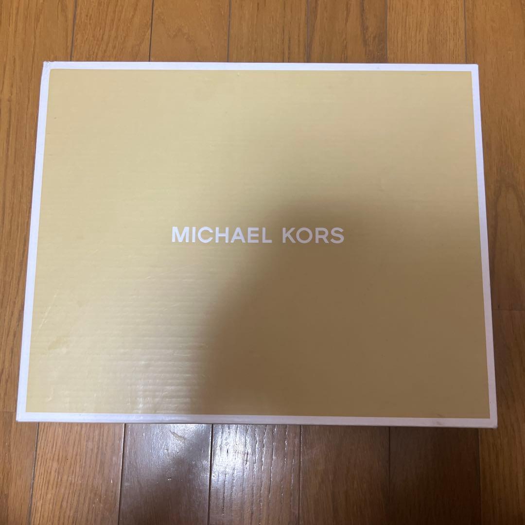 MICHAEL KORS MKロゴスニーカー ベージュ/ホワイト