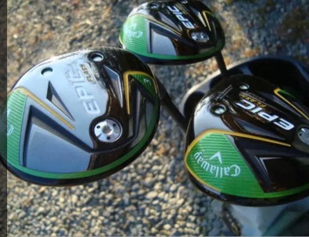 【大幅値下】Callaway EPIC FLASH FW3・5・7番セット