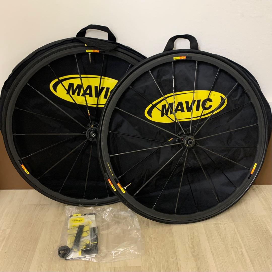 閃*光様 【現状品】MAVIC マヴィック 自転車 ホイール バック付き ロード