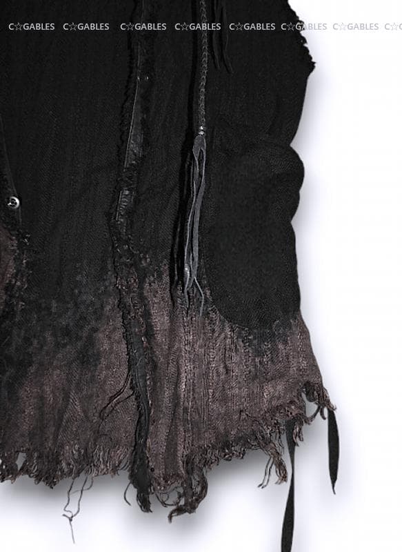 KMRII ケムリ　BLACK SHADOW フード付きベスト　激レア　希少