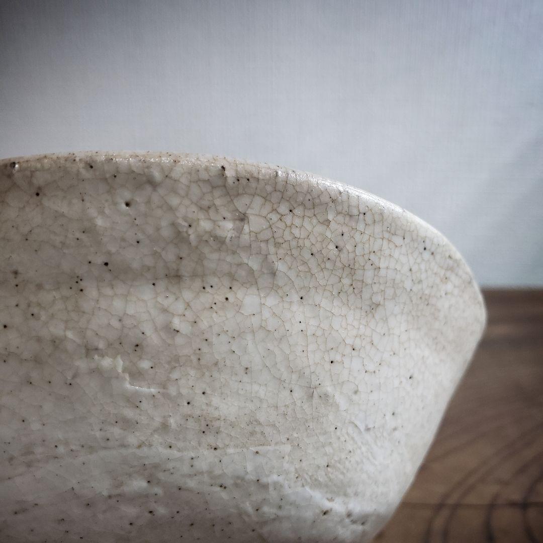 茶碗　抹茶碗　茶道具　茶器　平茶碗　浅鉢　盛皿　白　江戸