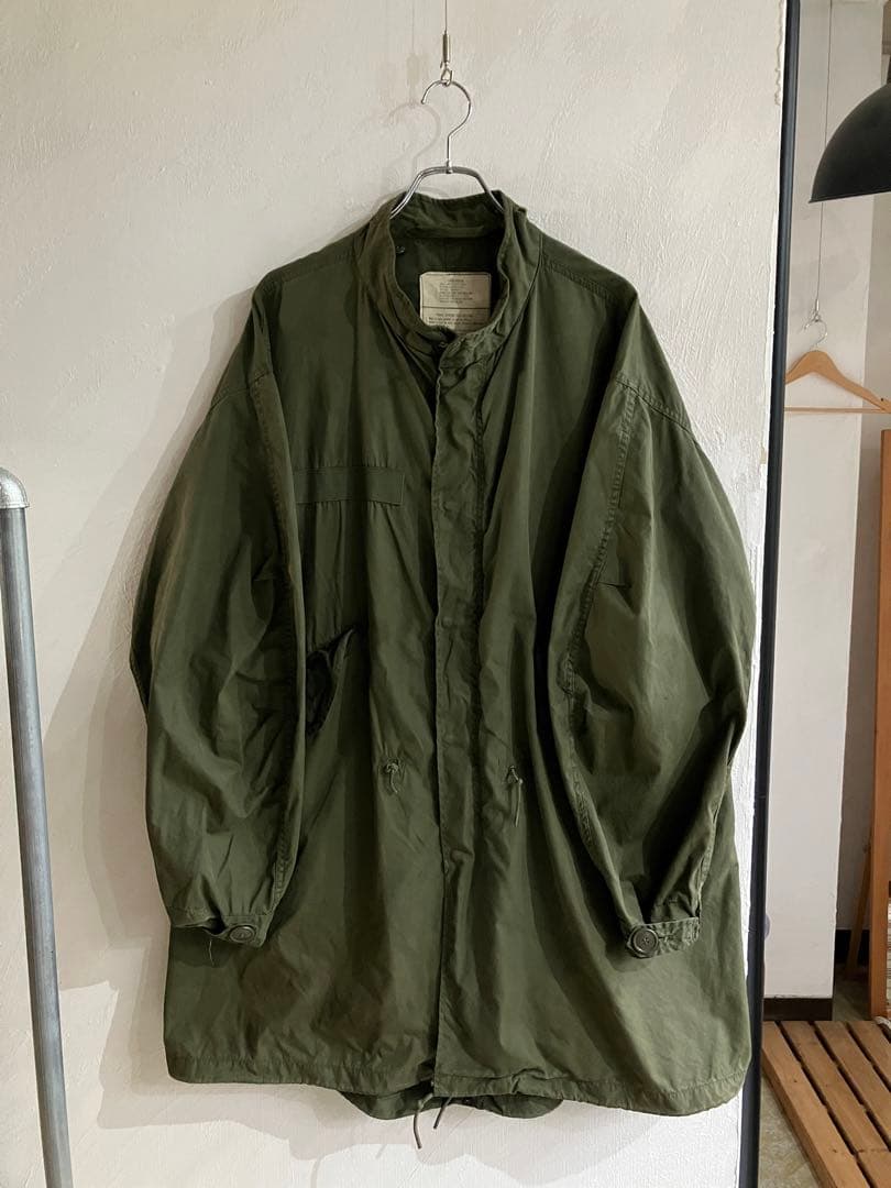 70S US ARMY M65 フィッシュテールパーカー モッズコート L-R