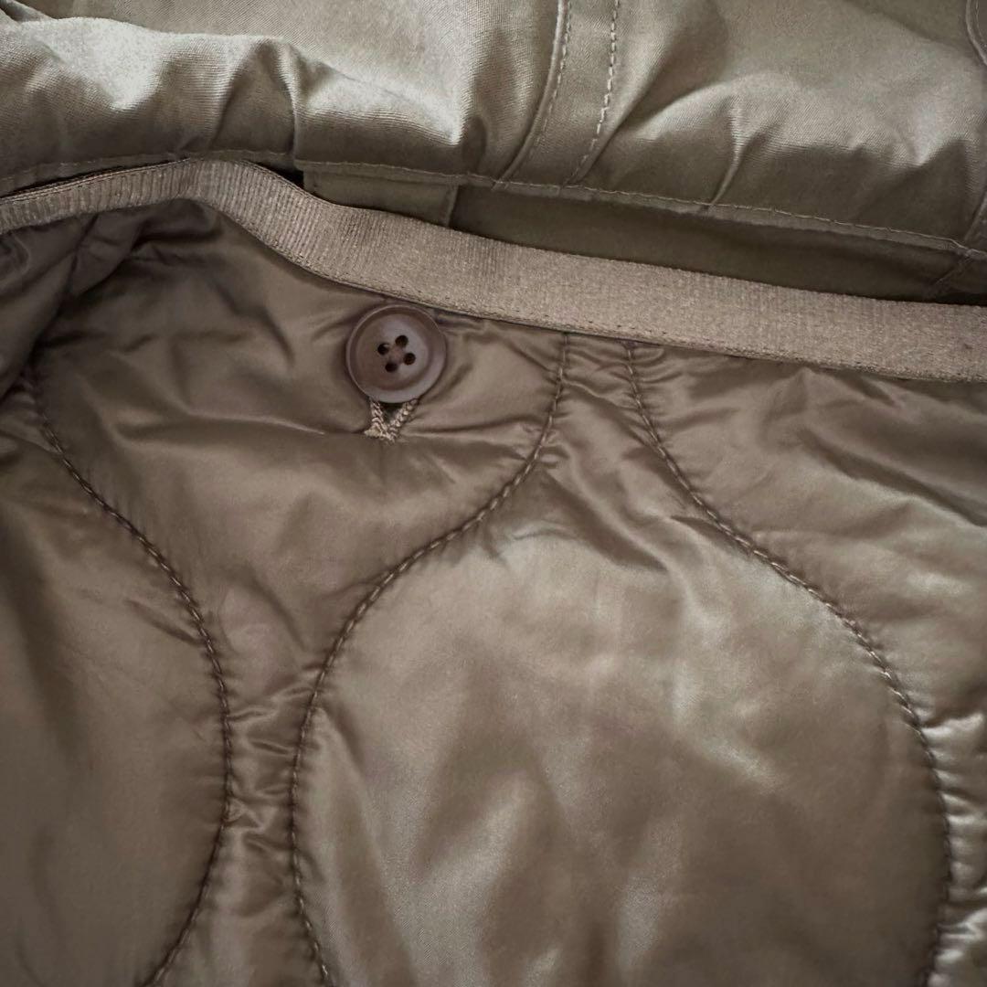 美品【Whim Gazette】ウィム ガゼット　モッズコート　ライナー付カーキ