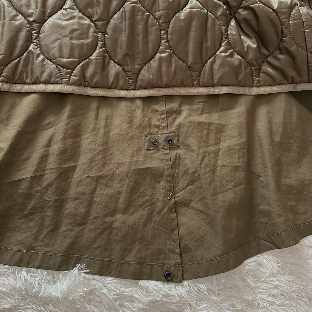 美品【Whim Gazette】ウィム ガゼット　モッズコート　ライナー付カーキ