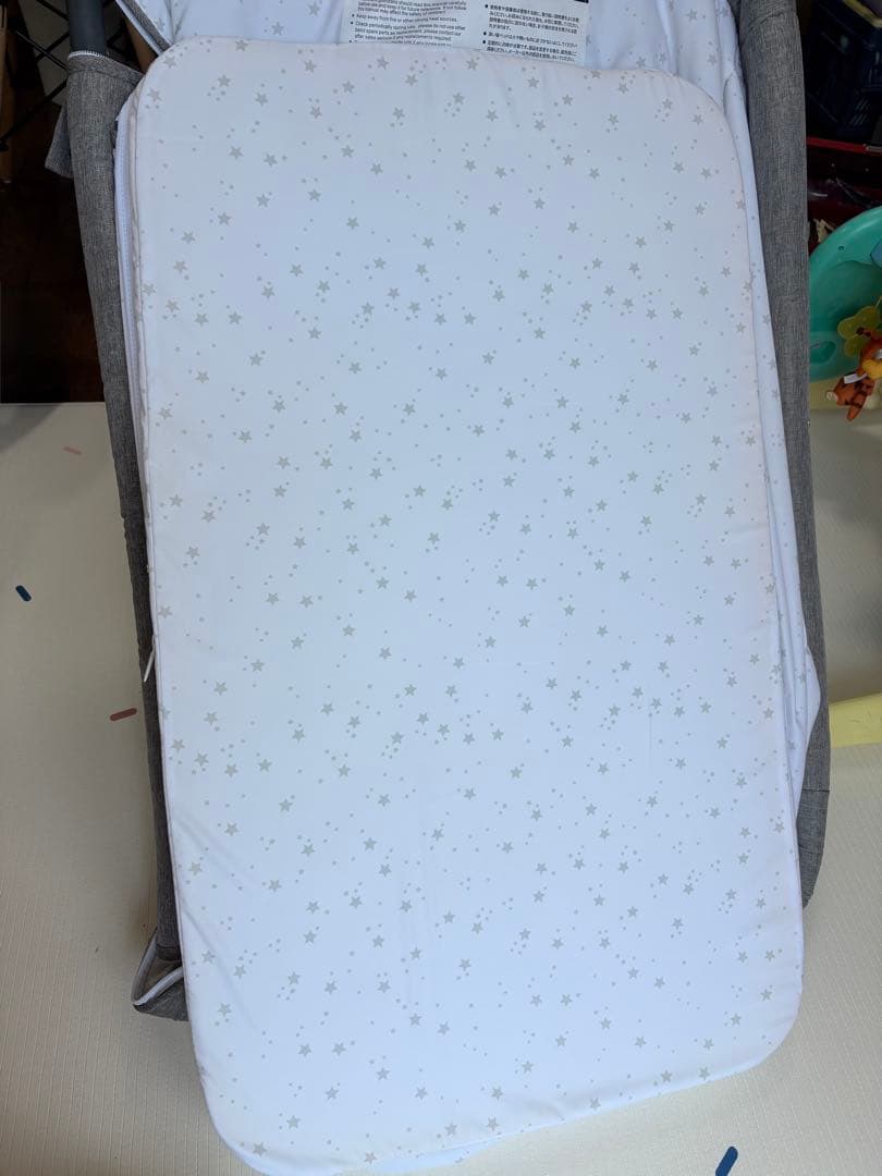 HZDMJ 添い寝ベビーベッド　折りたたみベビーベッド　ベッドサイドベッド