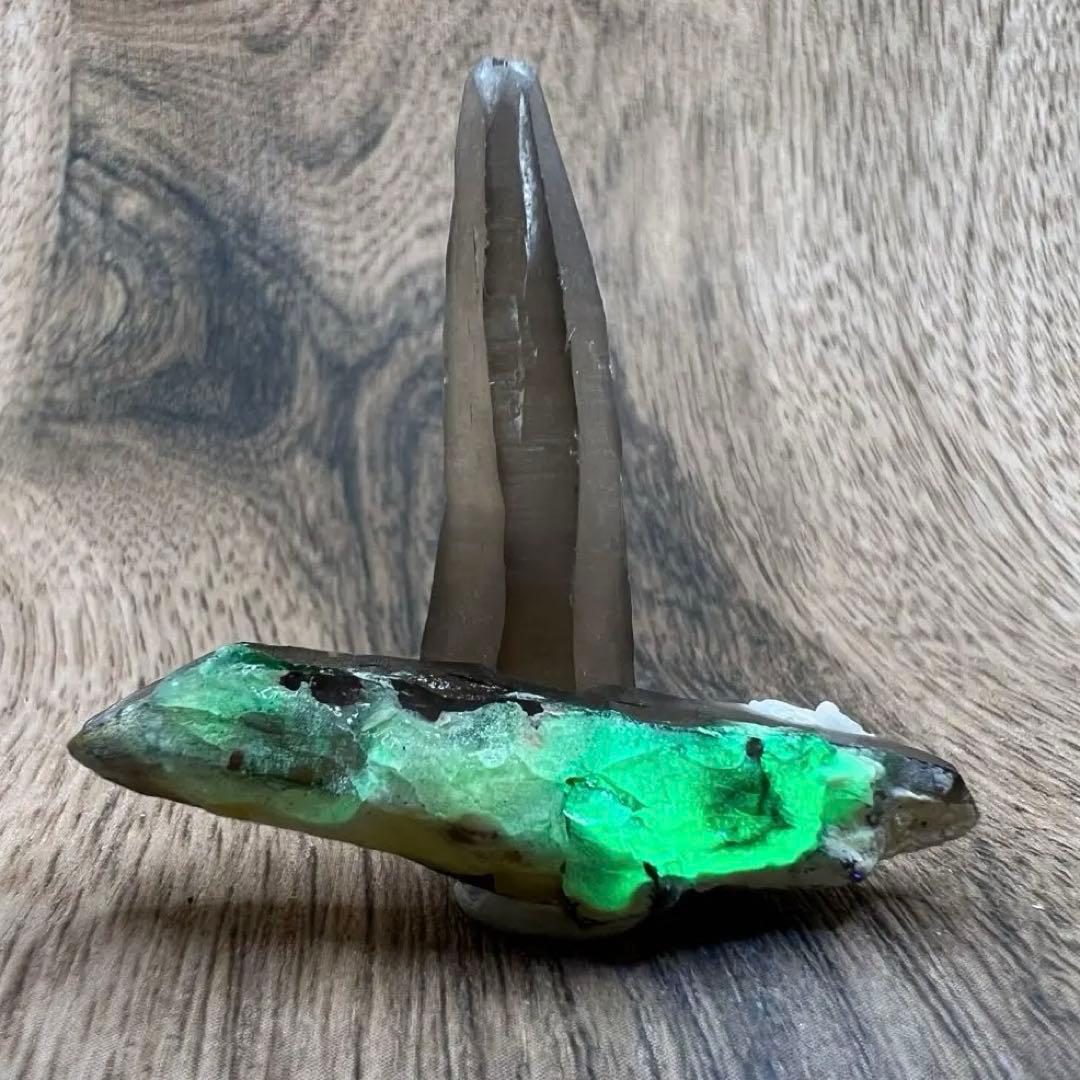 ハイアライトオパール HY1 スモーキークォーツ 鉱物 標本 原石