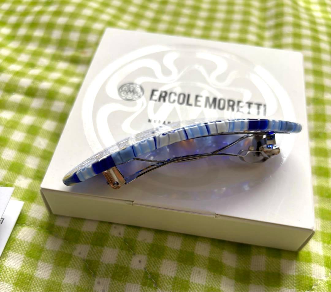 【新品】モレッティ社製　ムラーノ ガラス　バレッタ　ercole moretti