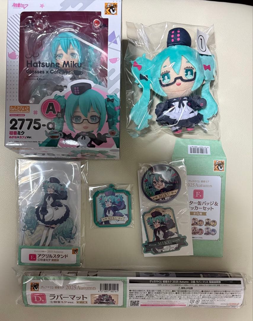 グッスマくじ 初音ミク 2025 Autumn A賞 ねんどろいど セット