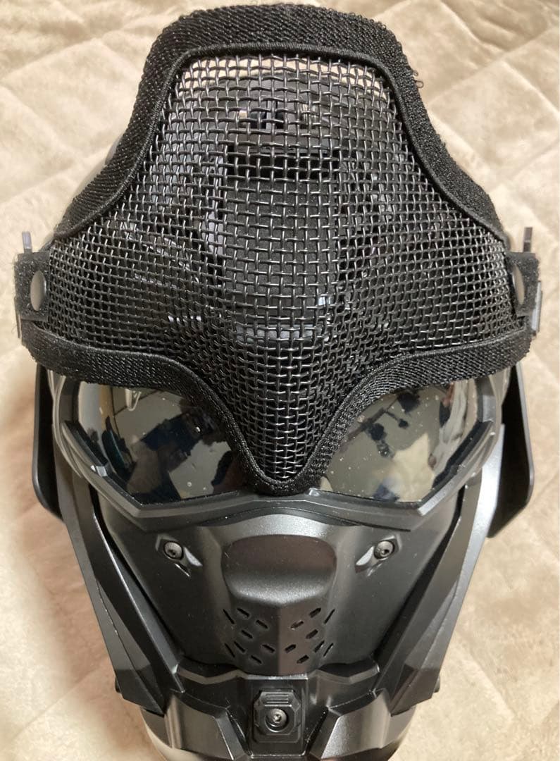 【一点モノ】　SF風　タクティカル ヘルメット カスタム品
