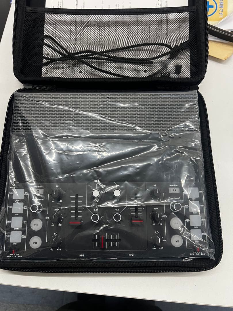 ミューシグナル DJシステム FJ1 新品同様品　ブラック　保護フィルム付き