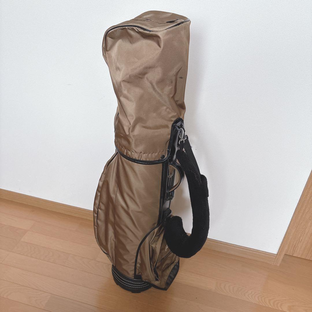K360 PING シンプル キャディバック キャメル色