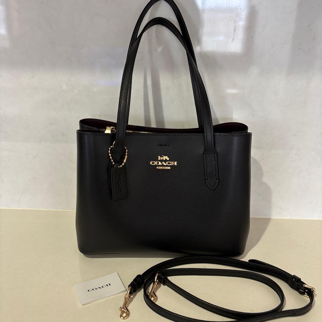 COACH ブラック トートバッグ