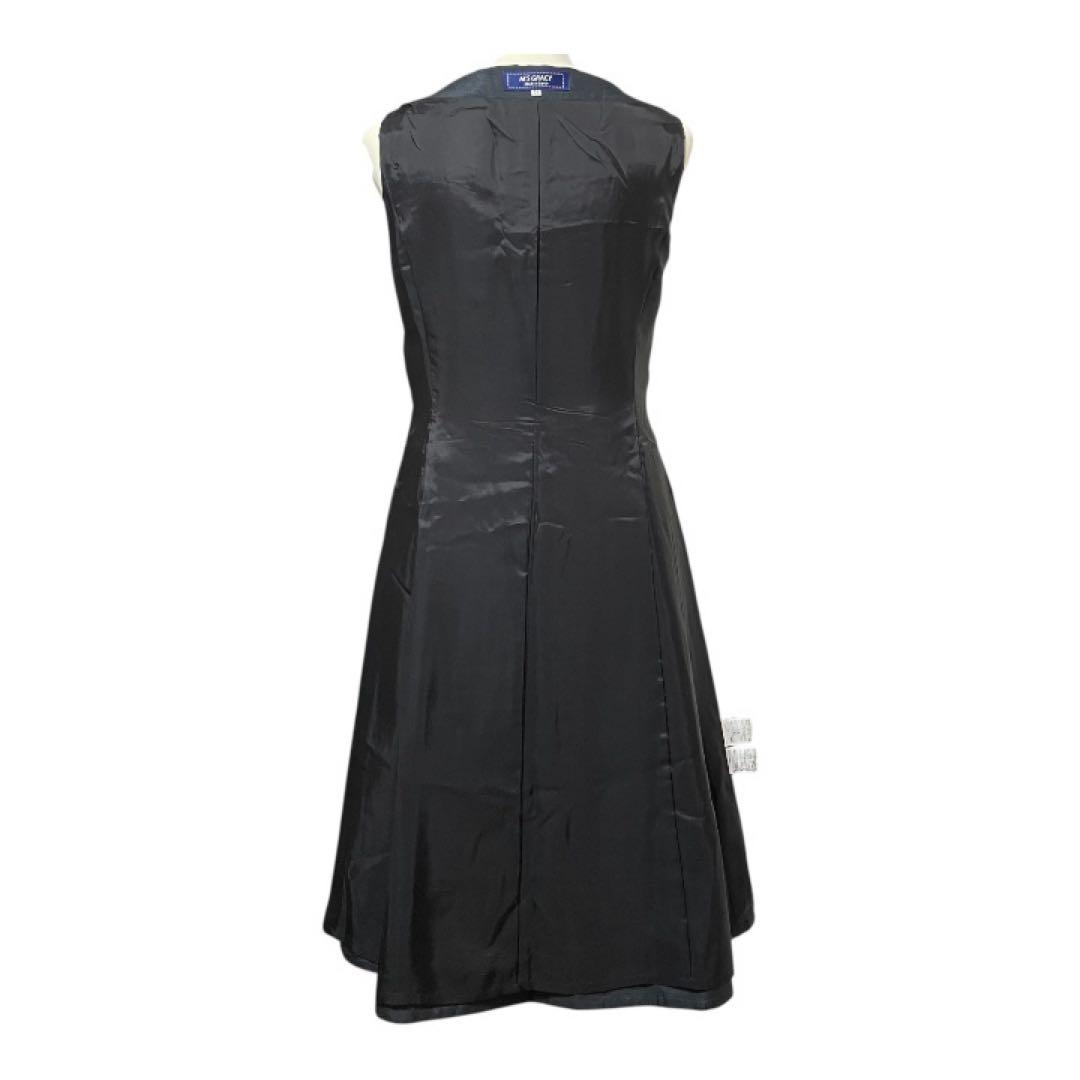 エムズグレイシー【38/M】　カメリアキルティングジャンパースカート　試着のみ