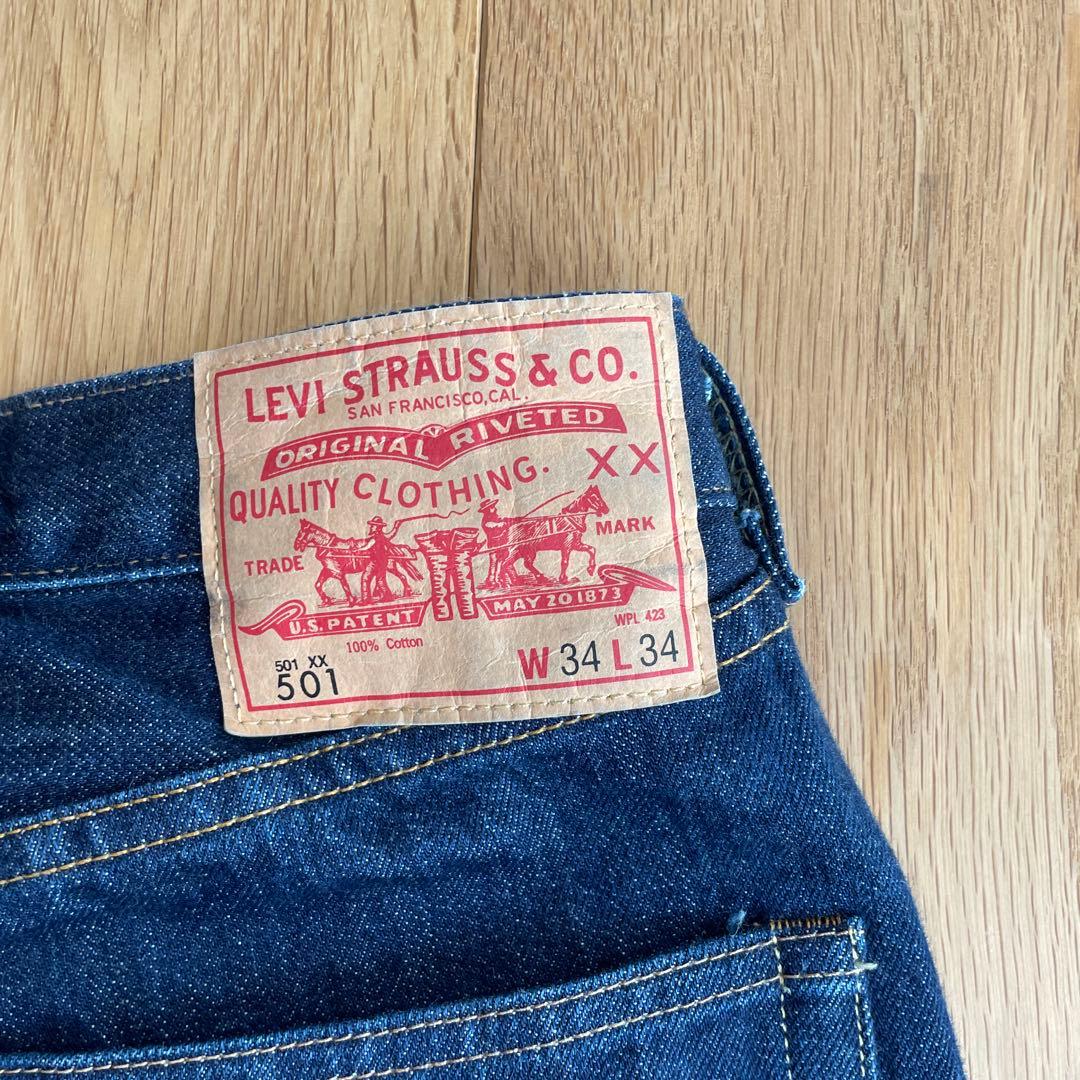 levi's lvc 66501 W34 L34 リーバイス 日本製