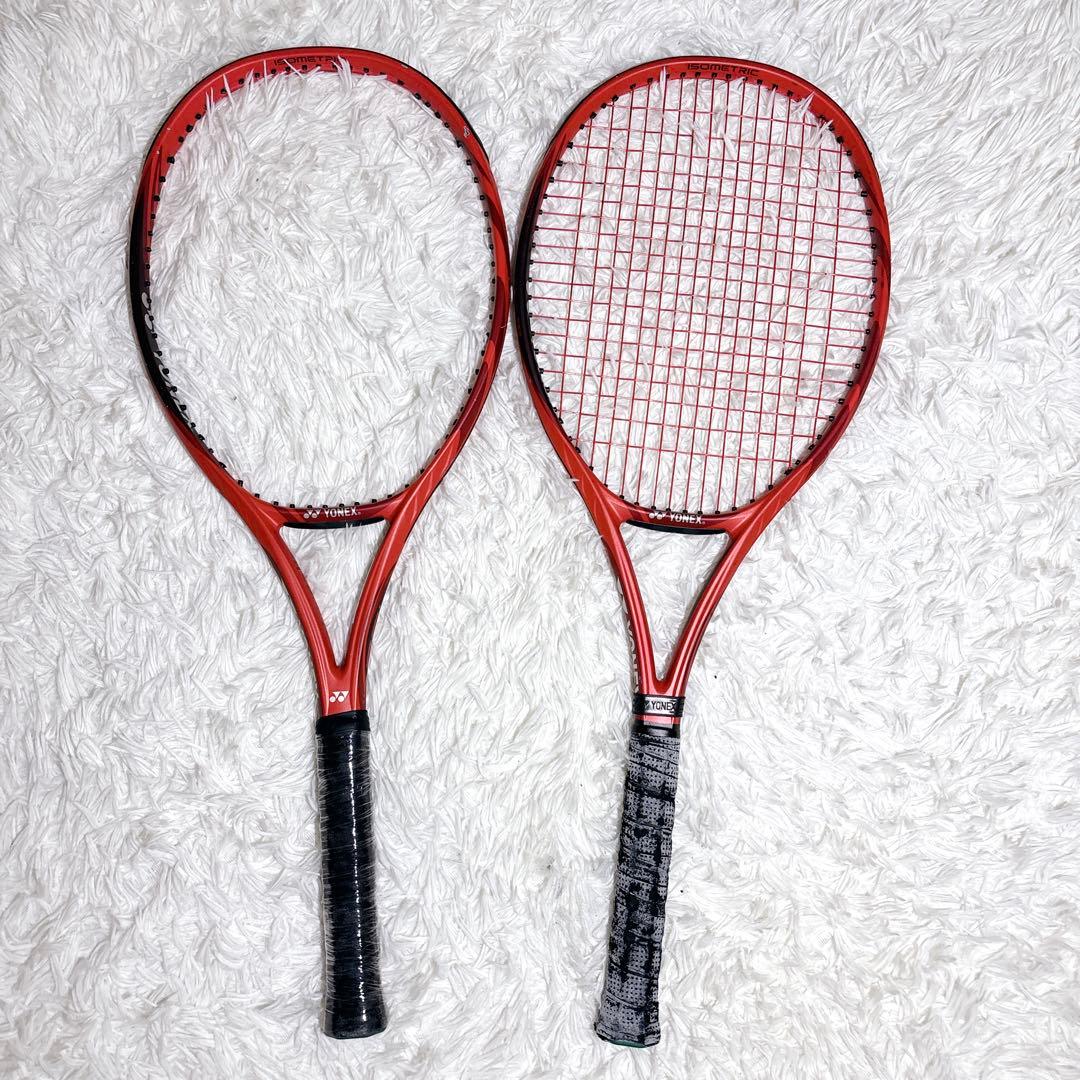 YONEX VCORE 98&100 G2 2本セット ヨネックス 日本製 赤