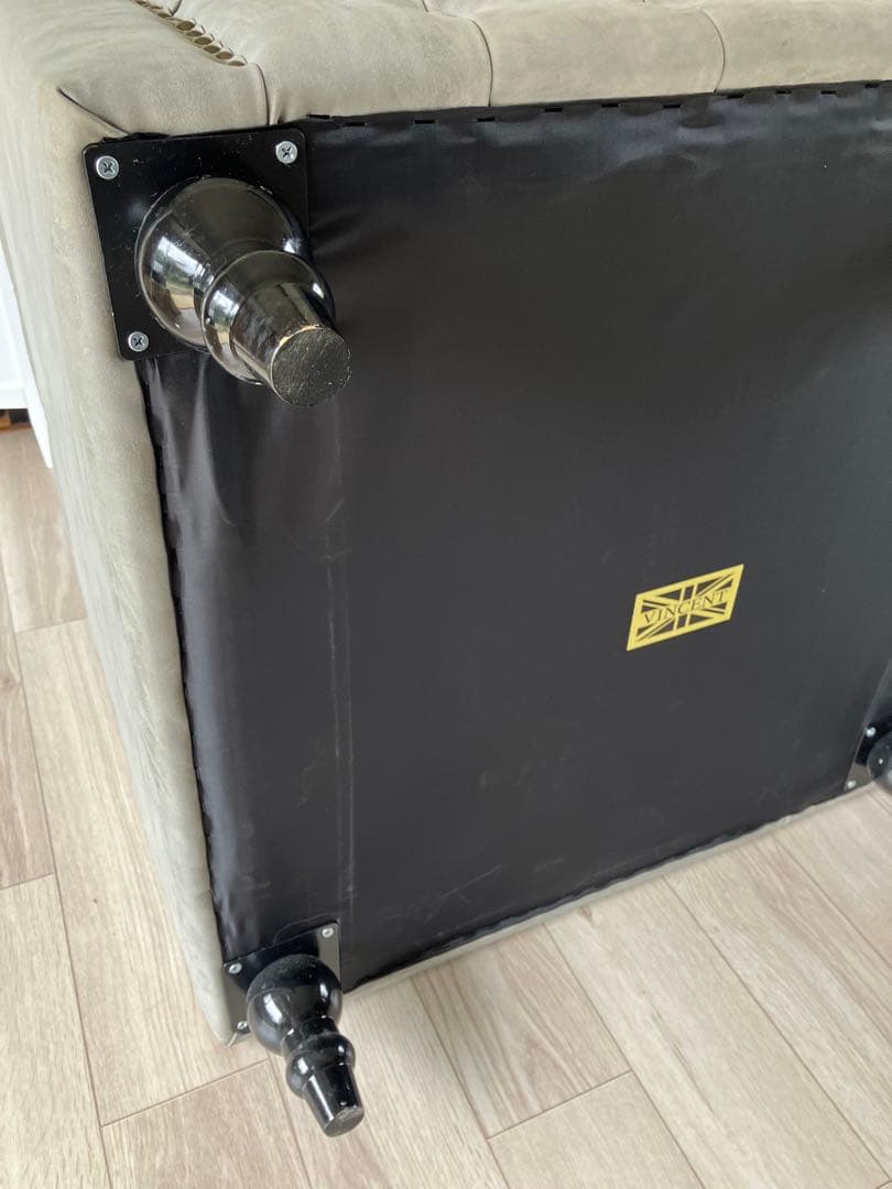 最終値下げ！VINCENT ヴィンセント ソファ1人掛け クラシック グレー