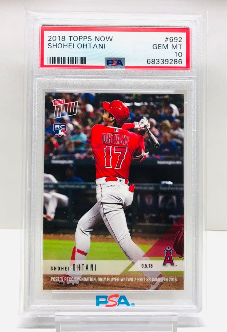 レア PSA10 希少 大谷翔平 2018 TOPPS #692