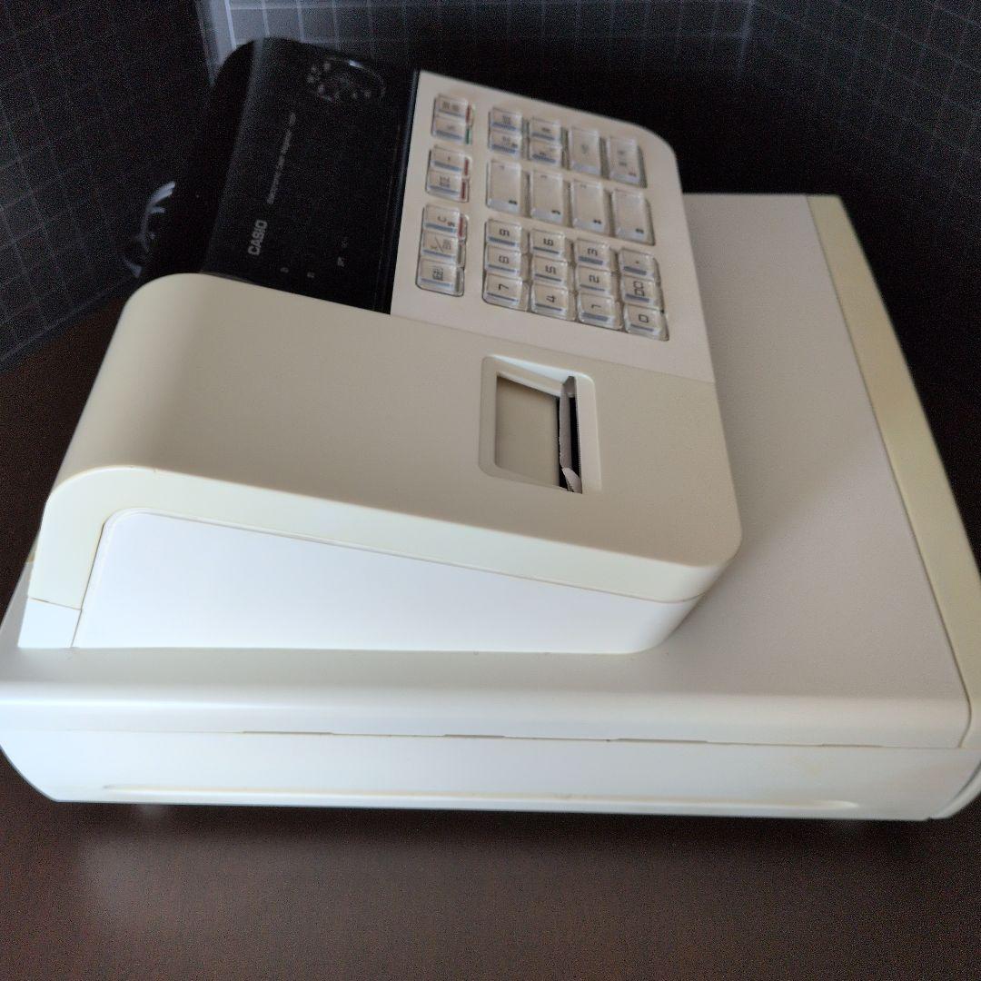 CASIO 電子レジスター 110ER中古美品内鍵外鍵各2個